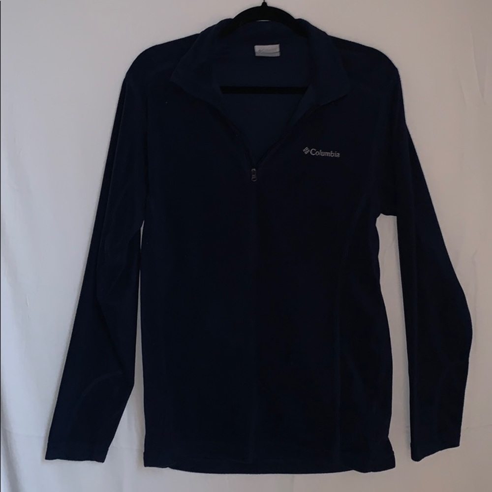 Columbia quarter-zip sweater